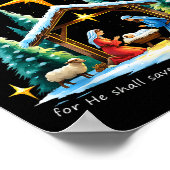 Poster And Thou Shalt Call His Name Jesus Nativity Christ (Coin)