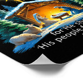 Poster And Thou Shalt Call His Name Jesus Nativity Christ (Coin)