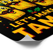 Poster Ándale Let’s Make Some Tamales Mexican Christmas T (Coin)
