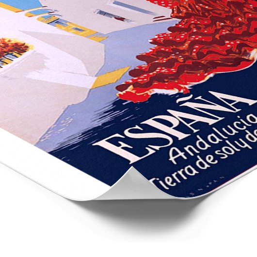 POSTER ANDALOUSIE (Coin)