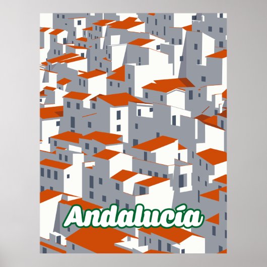 Poster Andalousie 3 (Devant)