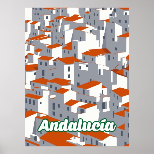 Poster Andalousie 3 (Devant)