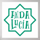 Poster Andalousie 5 (Devant)