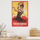 Poster Andalousie, Seville (Cuisine)
