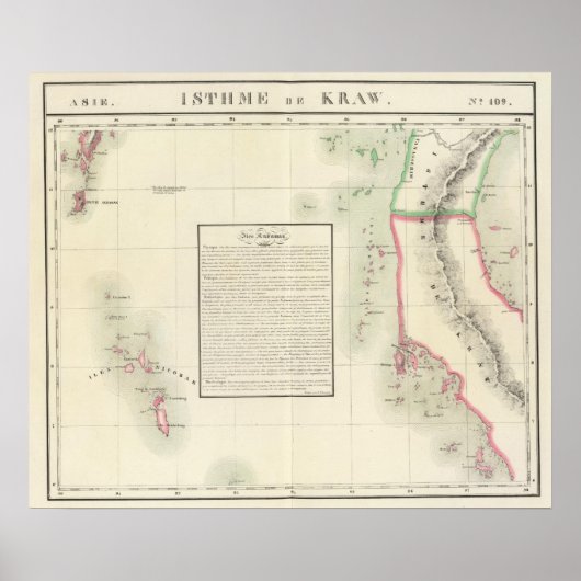 Poster Andaman, Asie 109 (Devant)