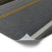 Poster Andes Highway, Tierra del Fuego, Argentine (Coin)