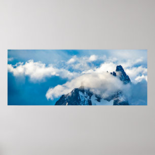 Poster Andes paysage de montagnes les plus méridionales, 