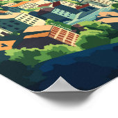 Poster Andorre Travel Art Vintage (Coin)