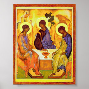 Poster Andrei Rublev - trinité sainte