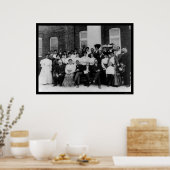 Poster Andrew Carnegie à l'Institut Tuskegee 1906 (Cuisine)