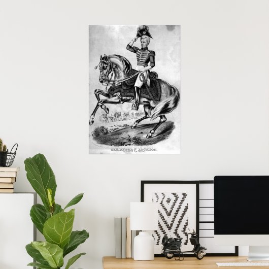 Poster Andrew Jackson (Bureau à domicile)