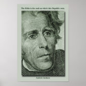 Poster Andrew Jackson (Devant)