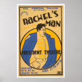 Poster Andrew Jackson Drama WPA 1937 (Devant)