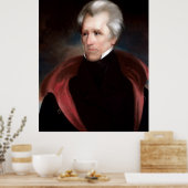 Poster ANDREW JACKSON Painting by Ralph E. W. Earl Print (Cuisine)