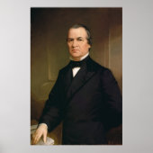 Poster ANDREW JOHNSON Portrait par Washington B. Cooper (Devant)