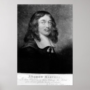 Poster Andrew Marvell, gravé par Raphael Smith de John