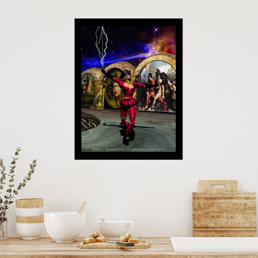 Poster ANDROID BALLET, Science-fiction (Cuisine)