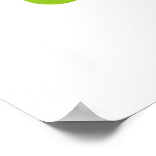 Poster Android Robot Moustache (Coin)