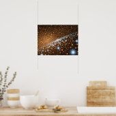 Poster Andromeda Black Hole Blue Stars - Concept Artist (Cuisine)