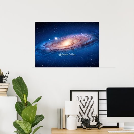 Poster Andromeda Galaxy (Bureau à domicile)