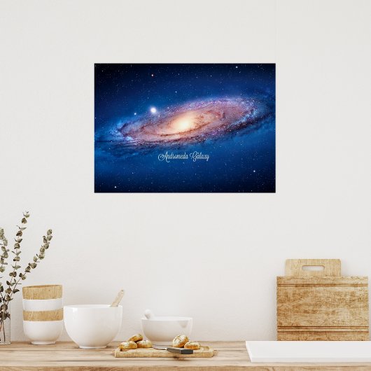 Poster Andromeda Galaxy (Cuisine)