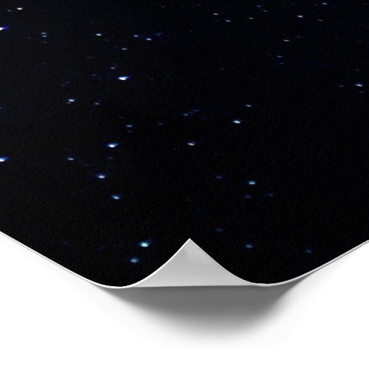 Poster Andromeda Galaxy Minuit Bleue étoile Nuit, ZGOS (Coin)