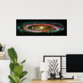 Poster Andromeda Galaxy - Nasa Space Poster/Imprimer (Bureau à domicile)