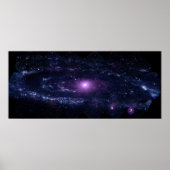 Poster Andromède dans l'ultraviolet (Devant)