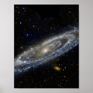 Poster Andromède galaxie laiteuse façon cosmos univers