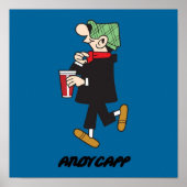 Poster andy capp uk england retro (Devant)