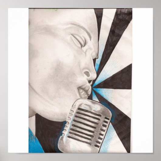 Poster âne (Devant)