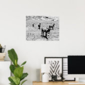 Poster âne 001 (Bureau à domicile)