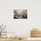 Poster Anecdote à la bataille de Trafalgar (Cuisine)