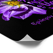 Poster Anémone Épilepsie Costumes de sensibilisation Pers (Coin)