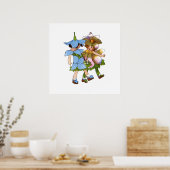 Poster Anémones et Bluets (Cuisine)