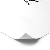 Poster Anémones et Bluets (Coin)