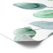 Poster Anémones pourpres Pas de plan de siège Mariage Sig (Coin)