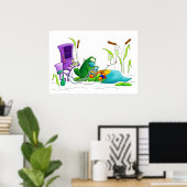 Poster Anesthésie Frog Art Imprimer (Bureau à domicile)