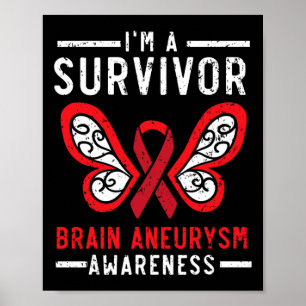 Poster Aneurysme Survivant État Médicale Aneurysme Connaî