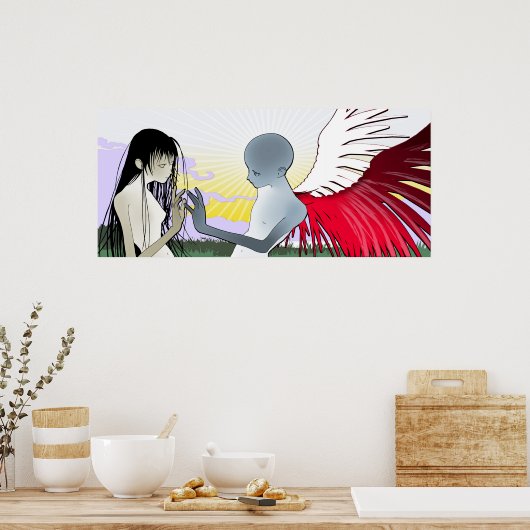 Poster ange (Cuisine)