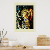 Poster "Ange avec Lys" (Cuisine)