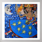 Poster ange aztèque (Devant)