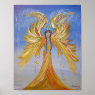 Poster Ange béni de mère de Seraphim