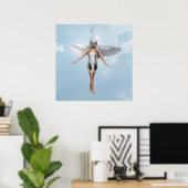 Poster Ange blanc (Bureau à domicile)