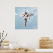 Poster Ange blanc (Cuisine)