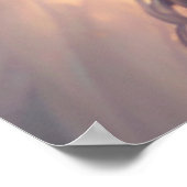 Poster Ange bleu mystique (Coin)