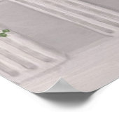 Poster Ange classique avec tête blindée Imprimer (Coin)