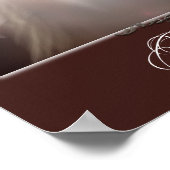 Poster ange de cristal ' Adora ' (Coin)