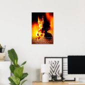 Poster Ange de la fosse sans fond (Poster) (Bureau à domicile)