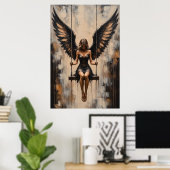 Poster Ange de la Nuit Éternelle (Bureau à domicile)